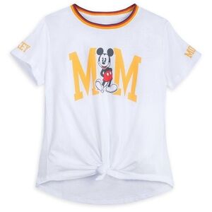 Disney Store Mickey Mouse Knotted T-Shirt 100% Cotton Women’s Size Large